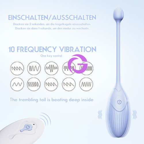 Trứng rung tình yêu nụ hoa hồng điều khiển từ xa