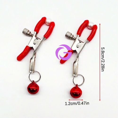 Kẹp Ti BDSM Đính Chuông