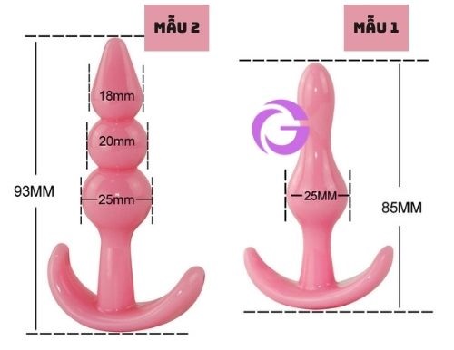 Đồ chơi kích hậu Anal Fiche silicon