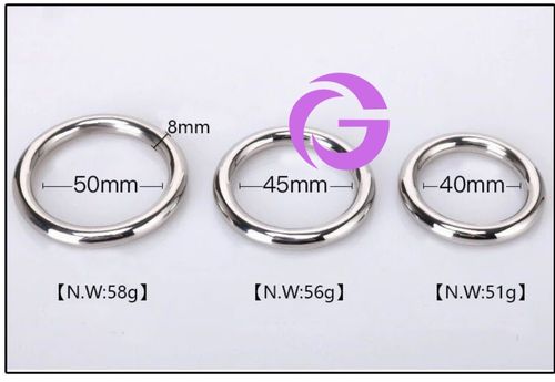 Vòng đeo cậu nhỏ inox nhỏ gọn bản tròn