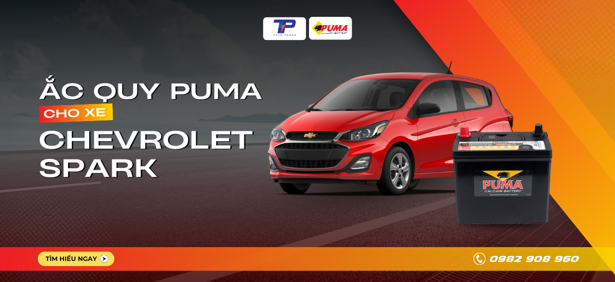 Ắc quy xe Chevrolet Spark: Bảng giá và thông số kỹ thuật