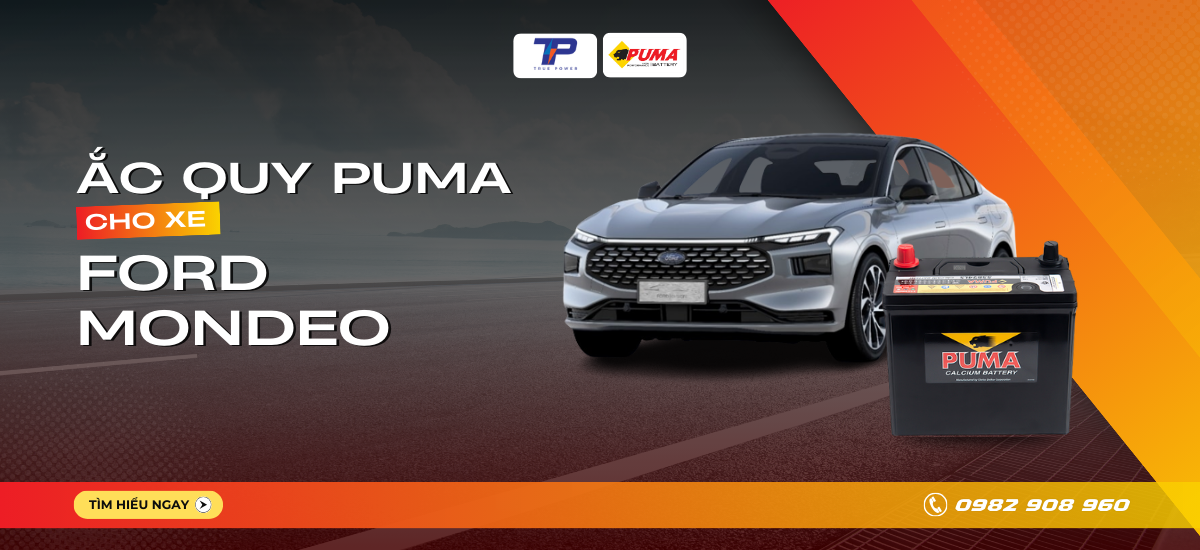 Ắc quy xe Ford Mondeo: Bảng giá và thông số kỹ thuật