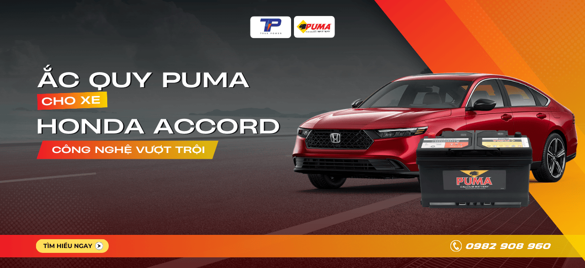 Ắc quy xe Honda Accord: Bảng giá và thông số kỹ thuật