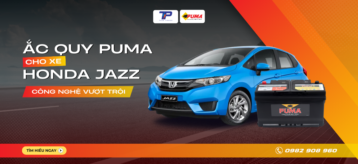 Ắc quy xe Honda Jazz: Bảng giá và thông số kỹ thuật