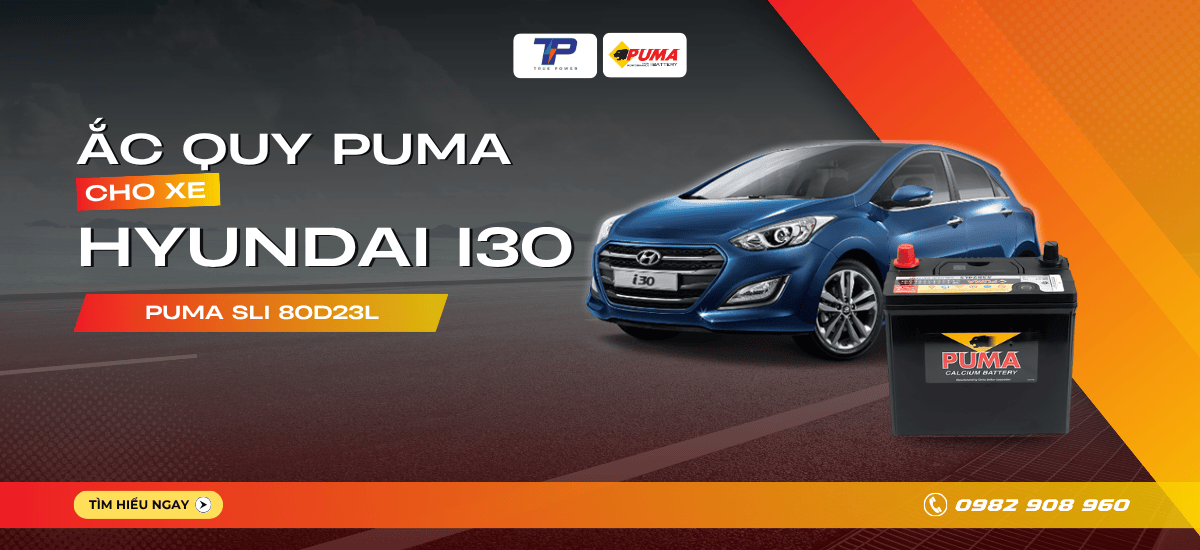 Ắc quy xe Hyundai i30: Bảng giá và thông số kỹ thuật