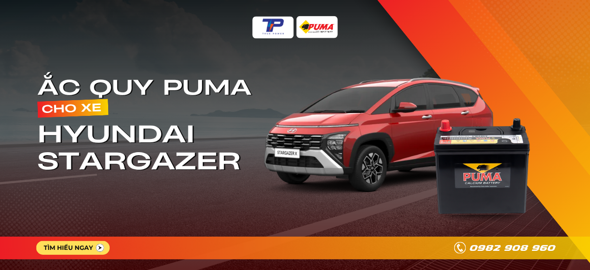 Ắc quy xe Hyundai Stargazer: Bảng giá và thông số kỹ thuật