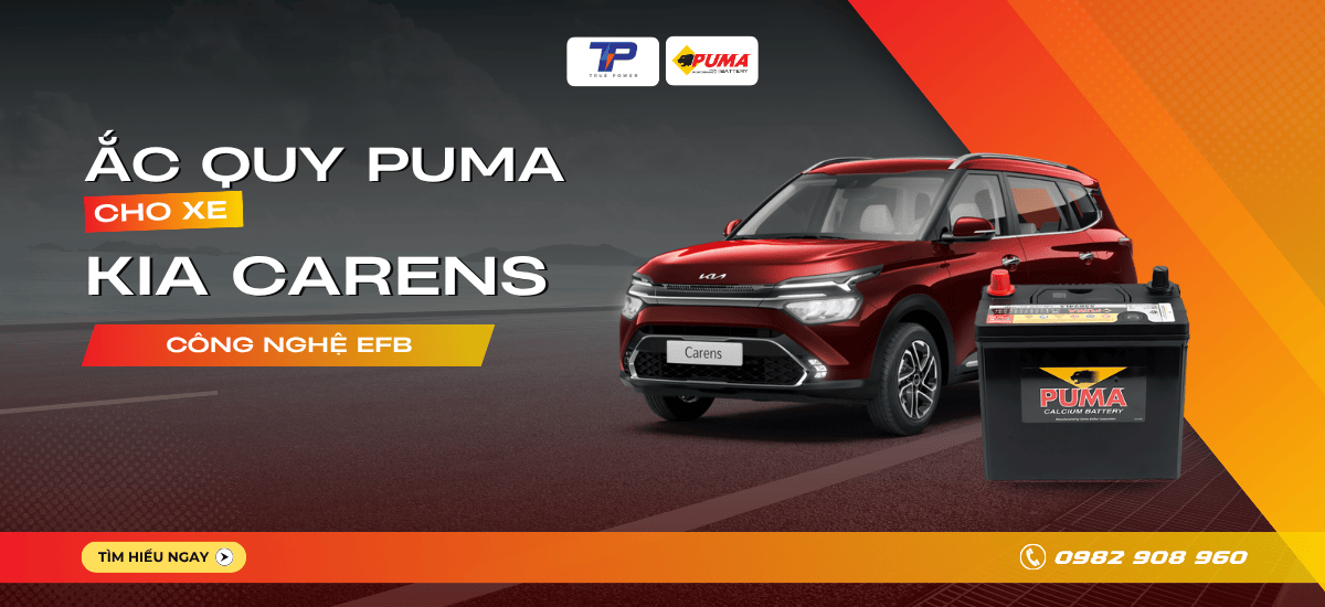 Ắc quy xe Kia Carens: Bảng giá và thông số kỹ thuật