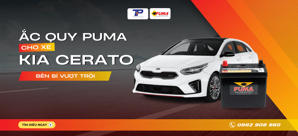 Ắc quy xe Kia Cerato: Bảng giá và thông số kỹ thuật