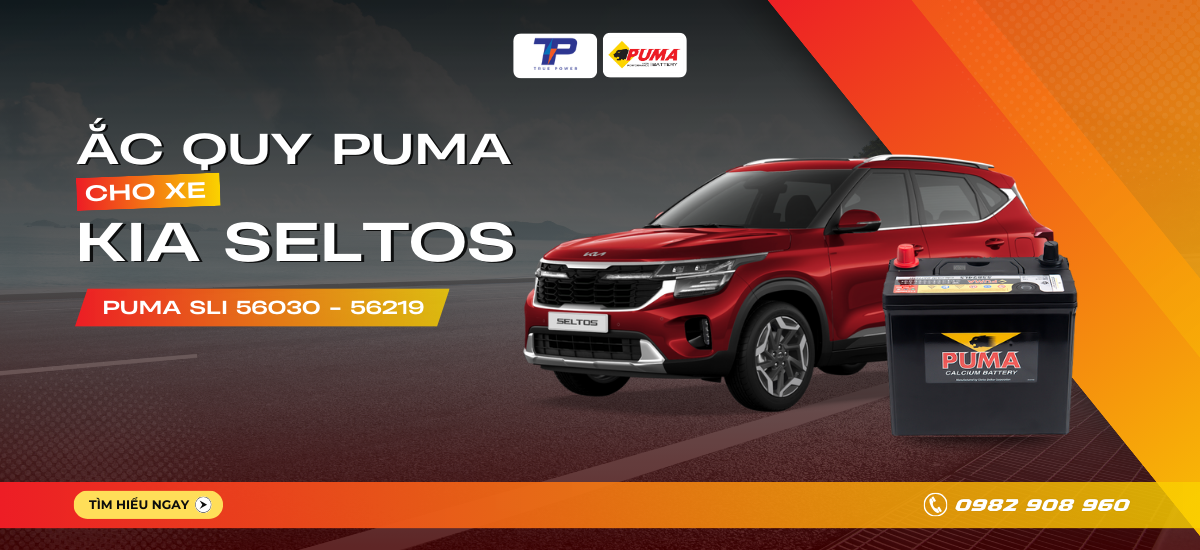 Ắc quy xe Kia Seltos: Bảng giá và thông số kỹ thuật