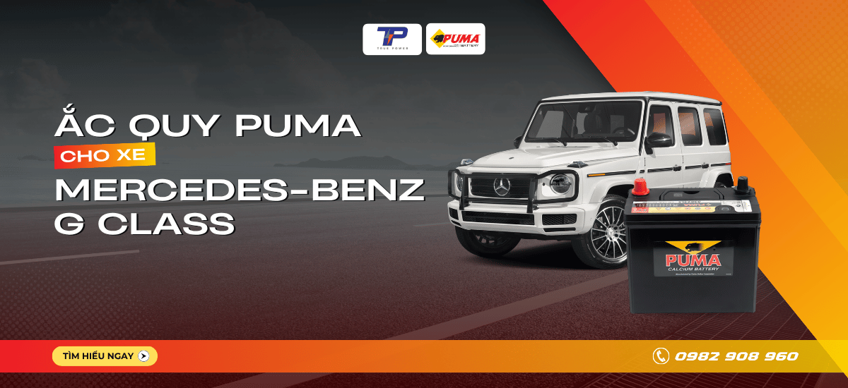 Ắc quy xe Mercedes-Benz G-Class: Bảng giá và thông số kỹ thuật