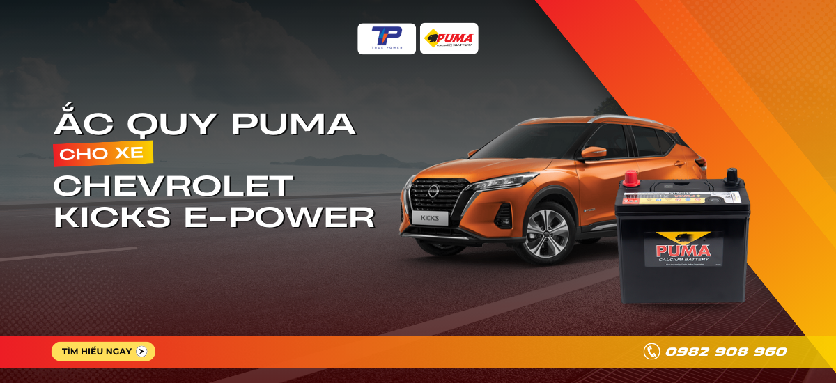 Ắc quy xe Nissan Kicks e-Power: Bảng giá và thông số kỹ thuật