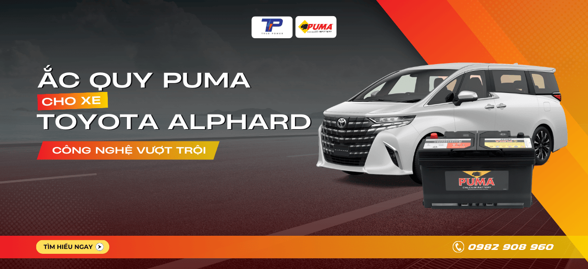 Ắc quy xe Toyota Alphard: Bảng giá và thông số kỹ thuật