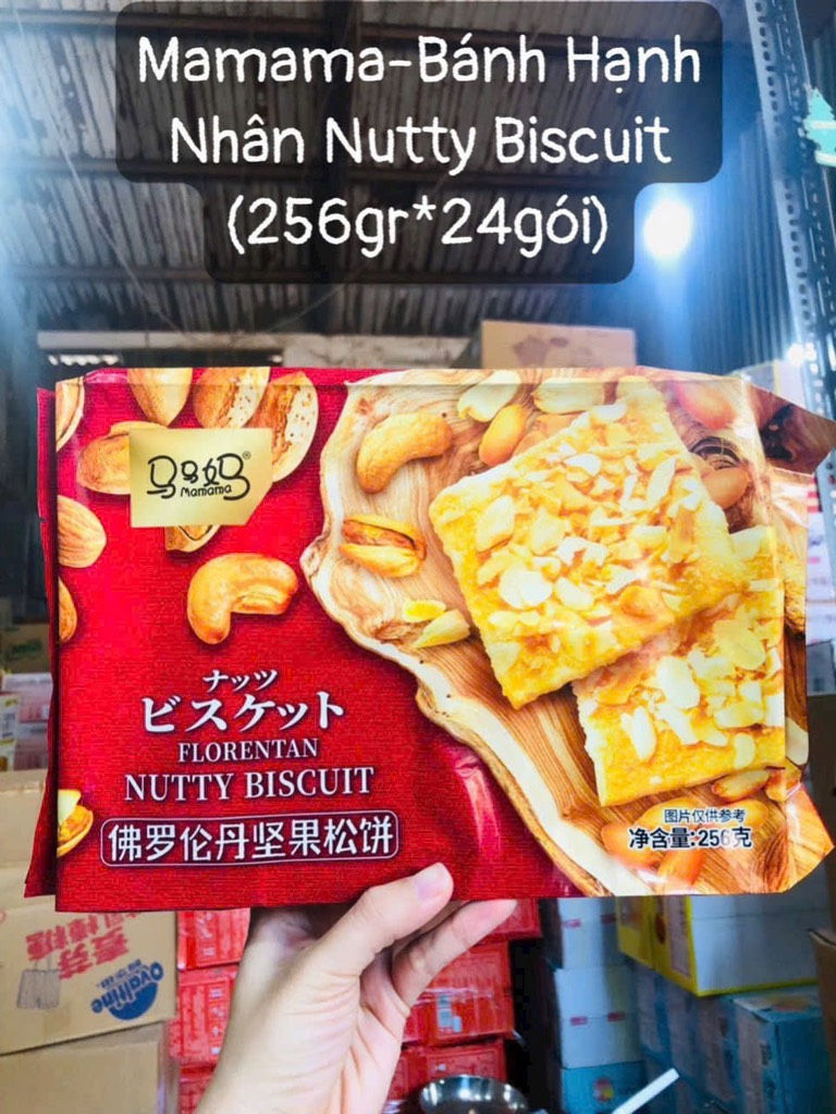 Bánh hạt- Hạnh nhân 256g