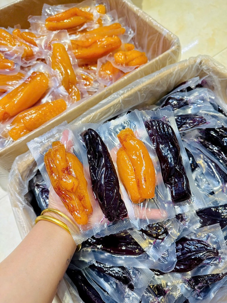 Bánh kẹo cân - Khoai lang tím 100K