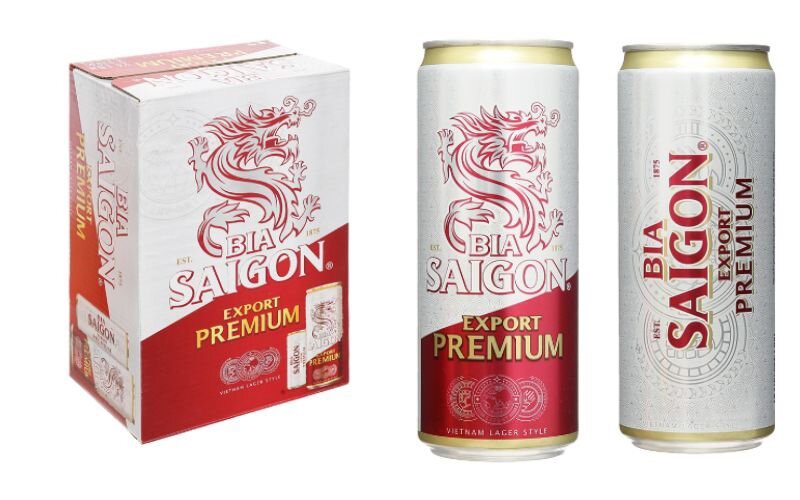 Bia Sài Gòn - 333 Lon 330ml