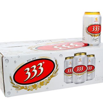 Bia Sài Gòn - 333 Lon 330ml