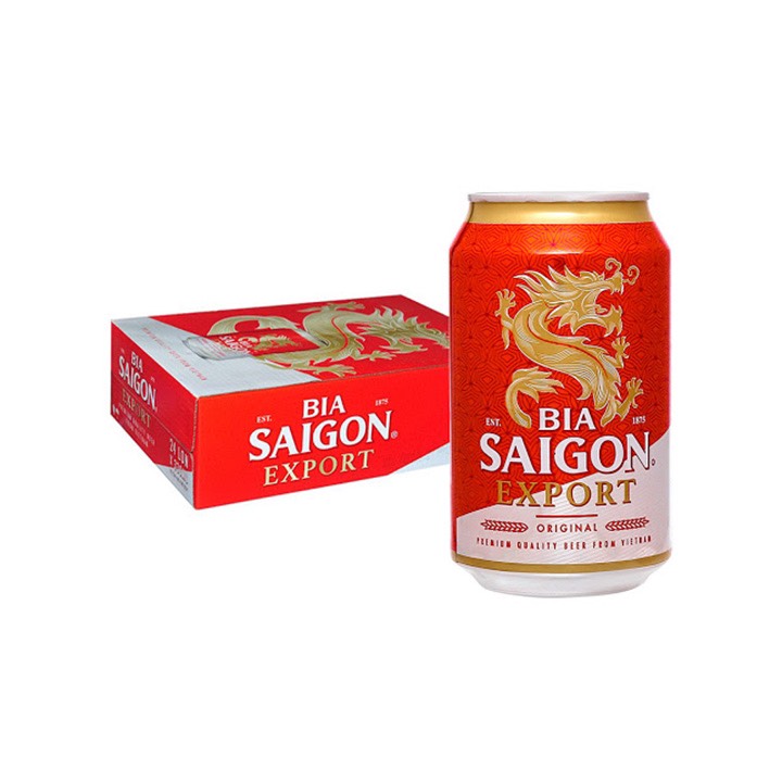 Bia Sài Gòn - 333 Lon 330ml