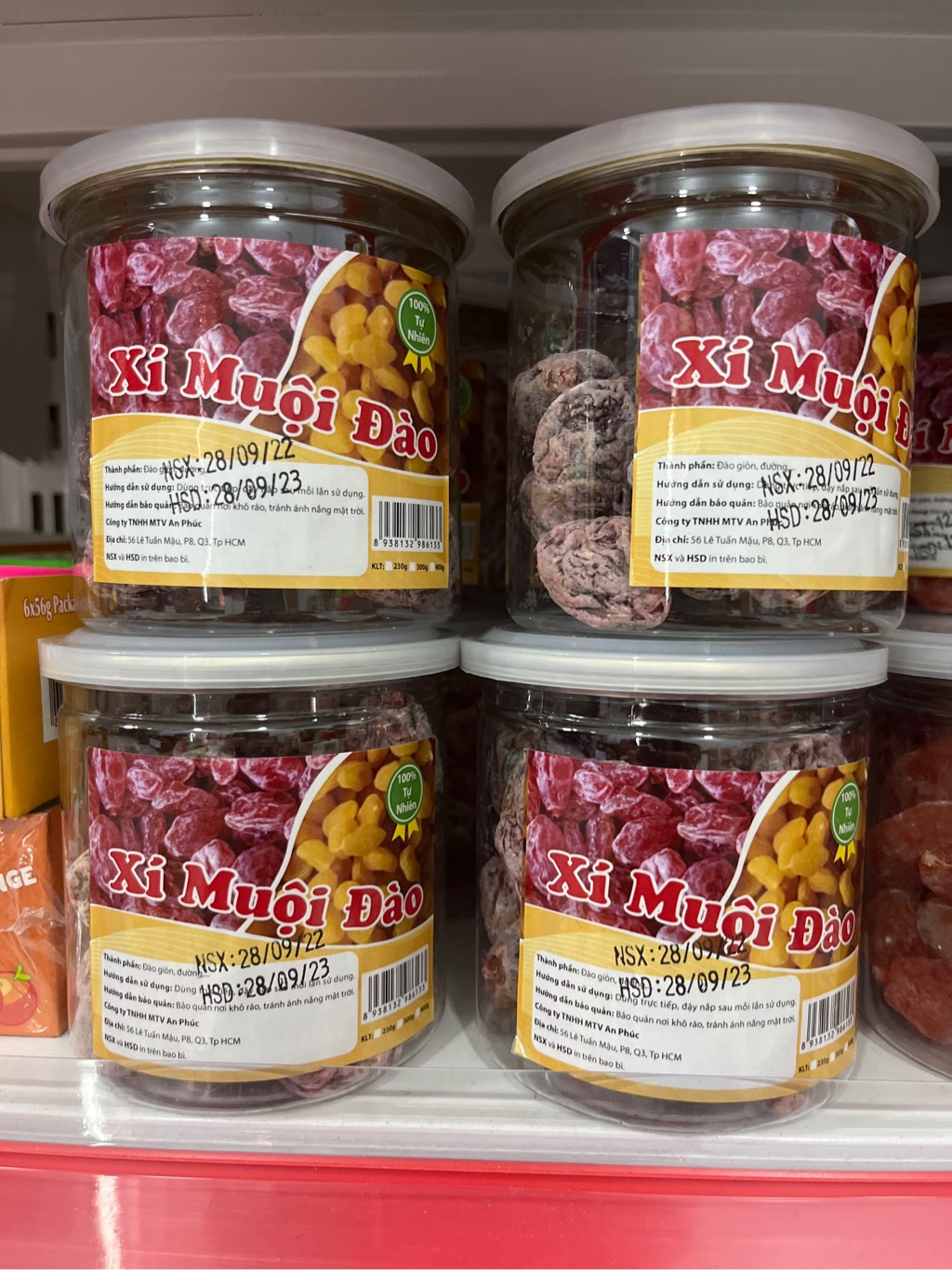 Bánh kẹo ăn vặt