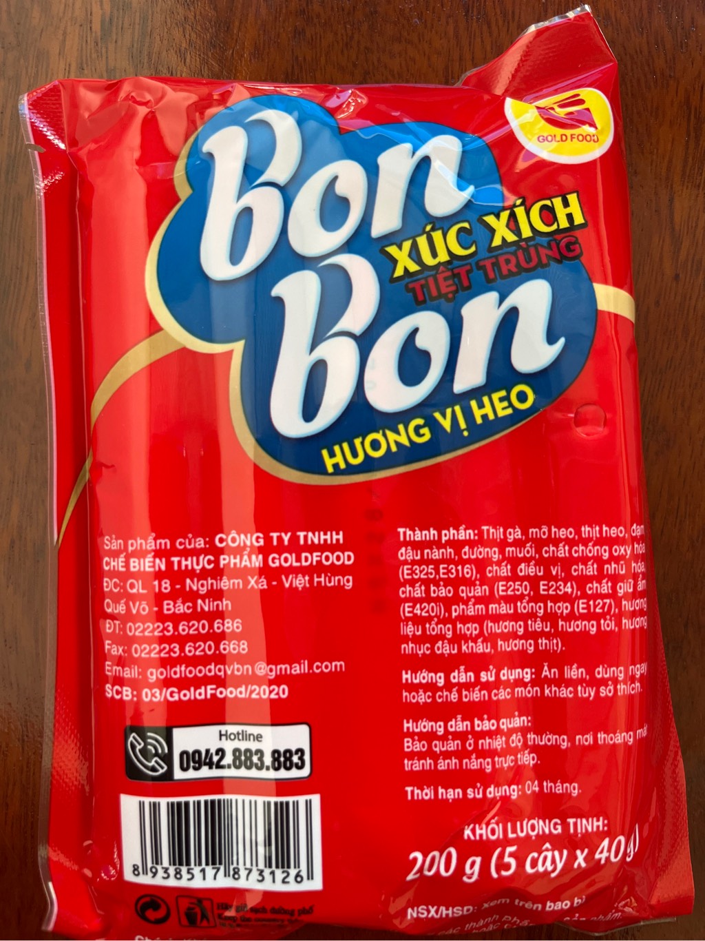 Xúc xích Heo cao bồi