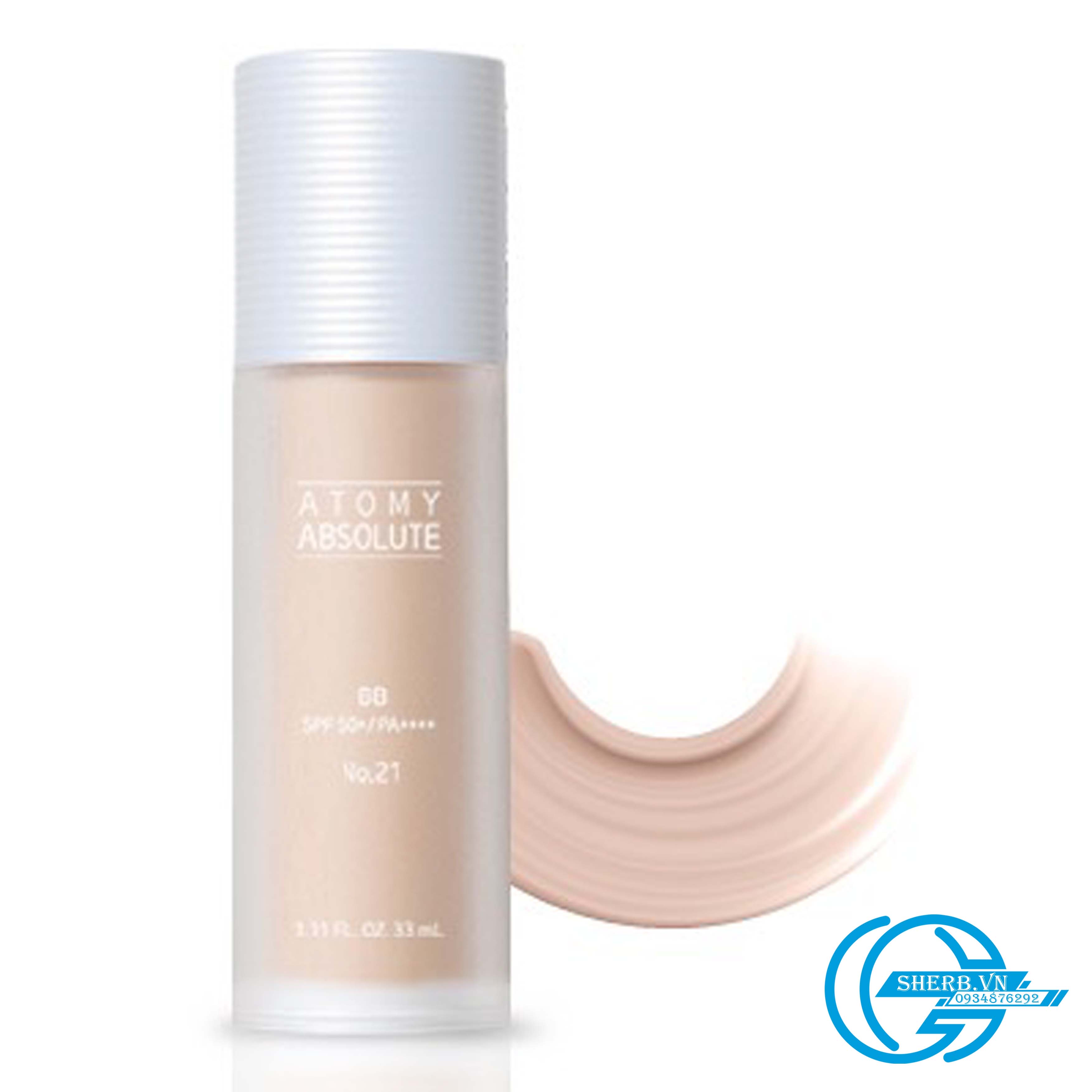 [SHERB] Kem nền Atomy BB Absolute SPF50+/ PA++++ Gồm 3 tone màu