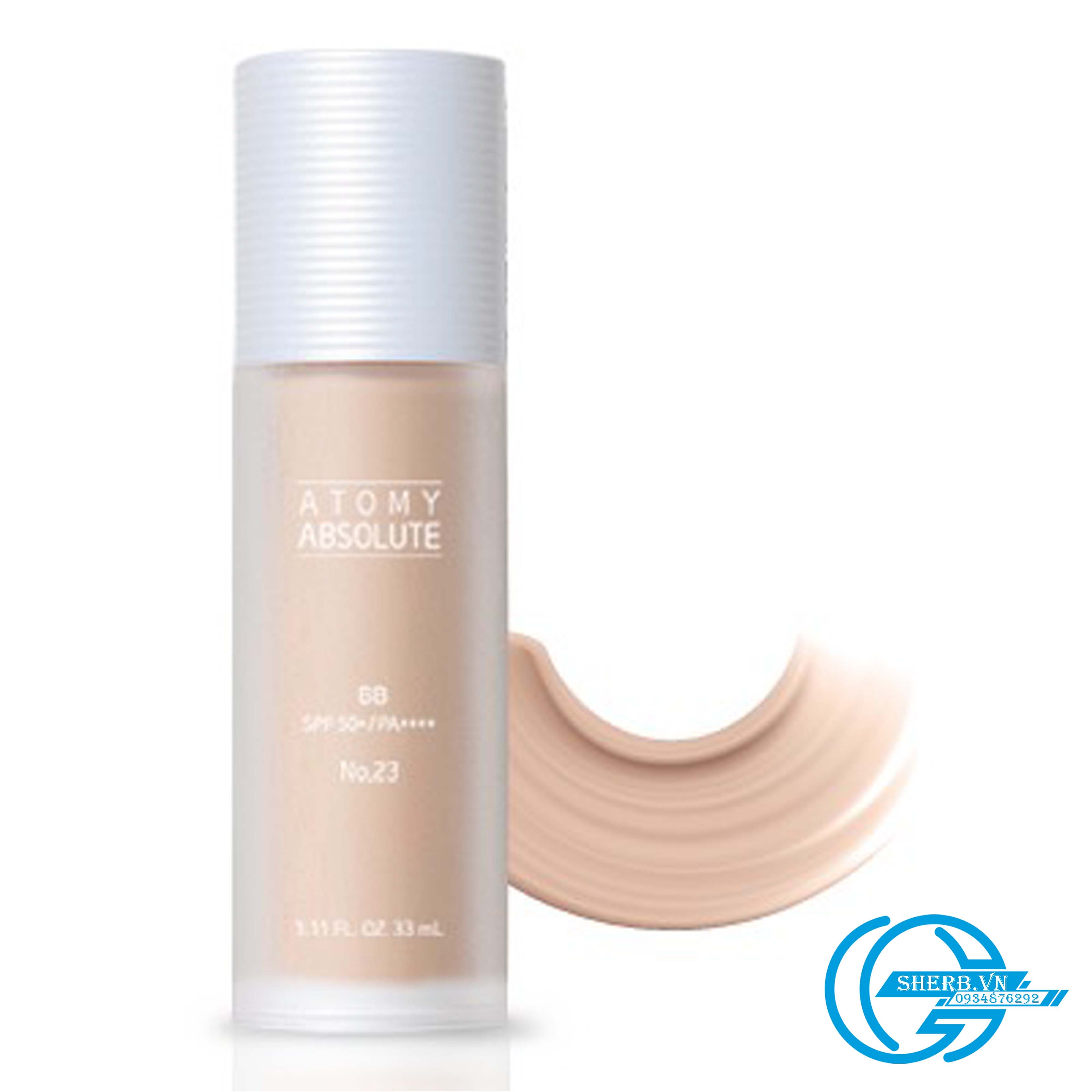 [SHERB] Kem nền Atomy BB Absolute SPF50+/ PA++++ Gồm 3 tone màu