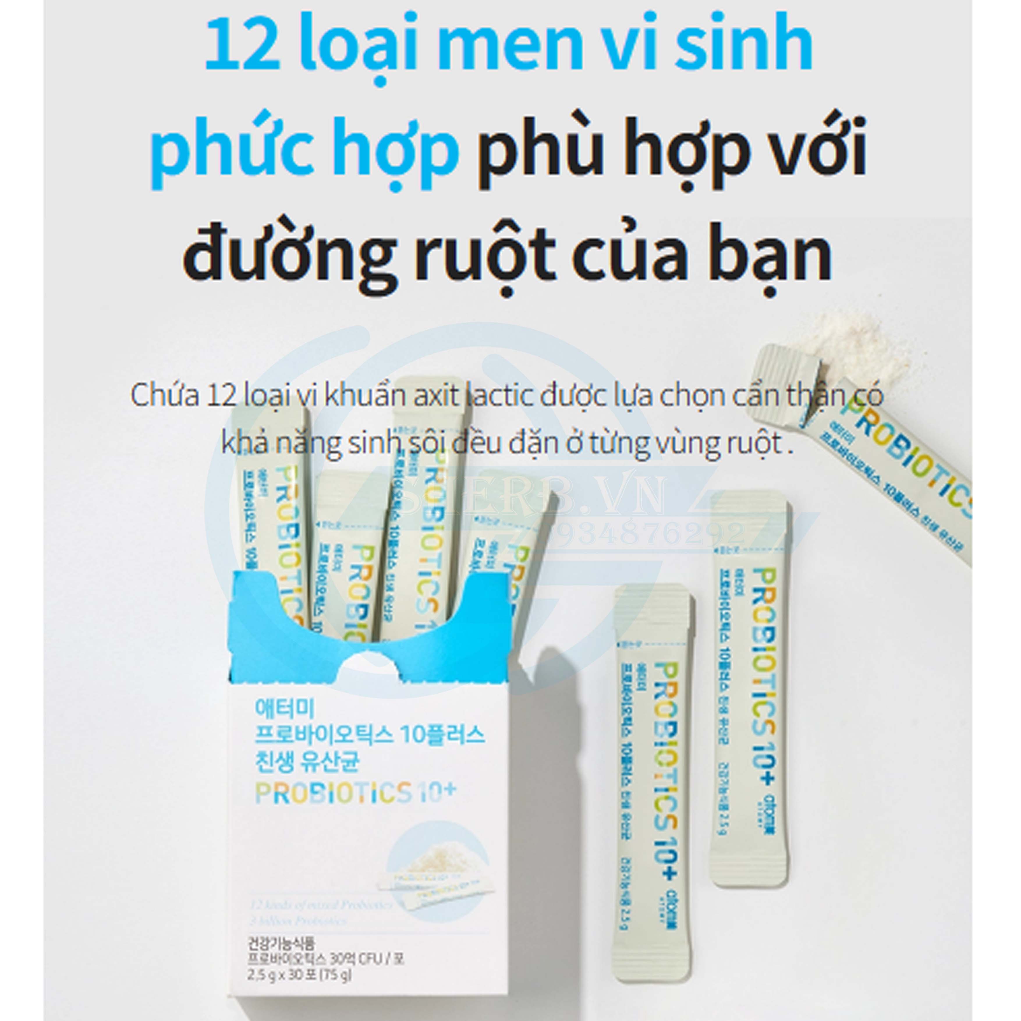 [SHERB] Men Vi Sinh Atomy Probiotics 10+