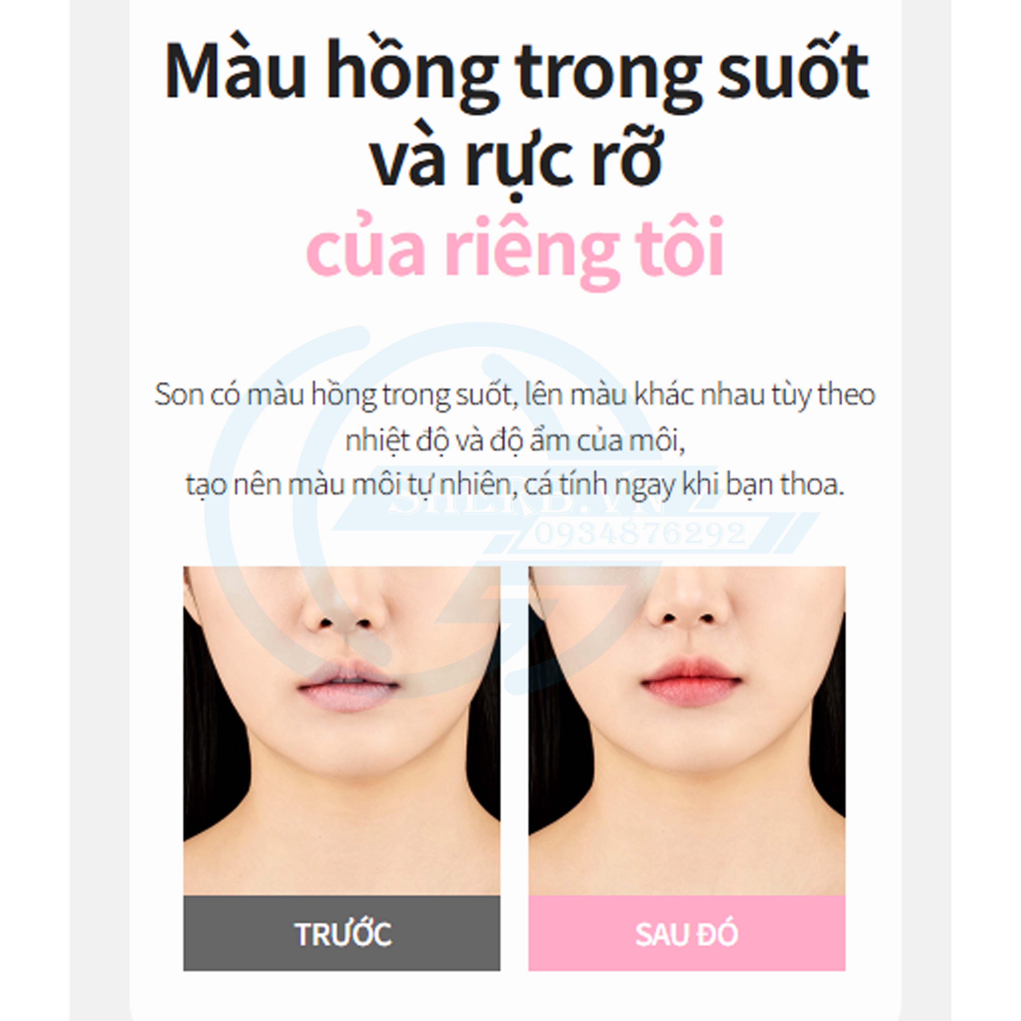[SHERB] Son dưỡng đổi màu Atomy Lip Glow