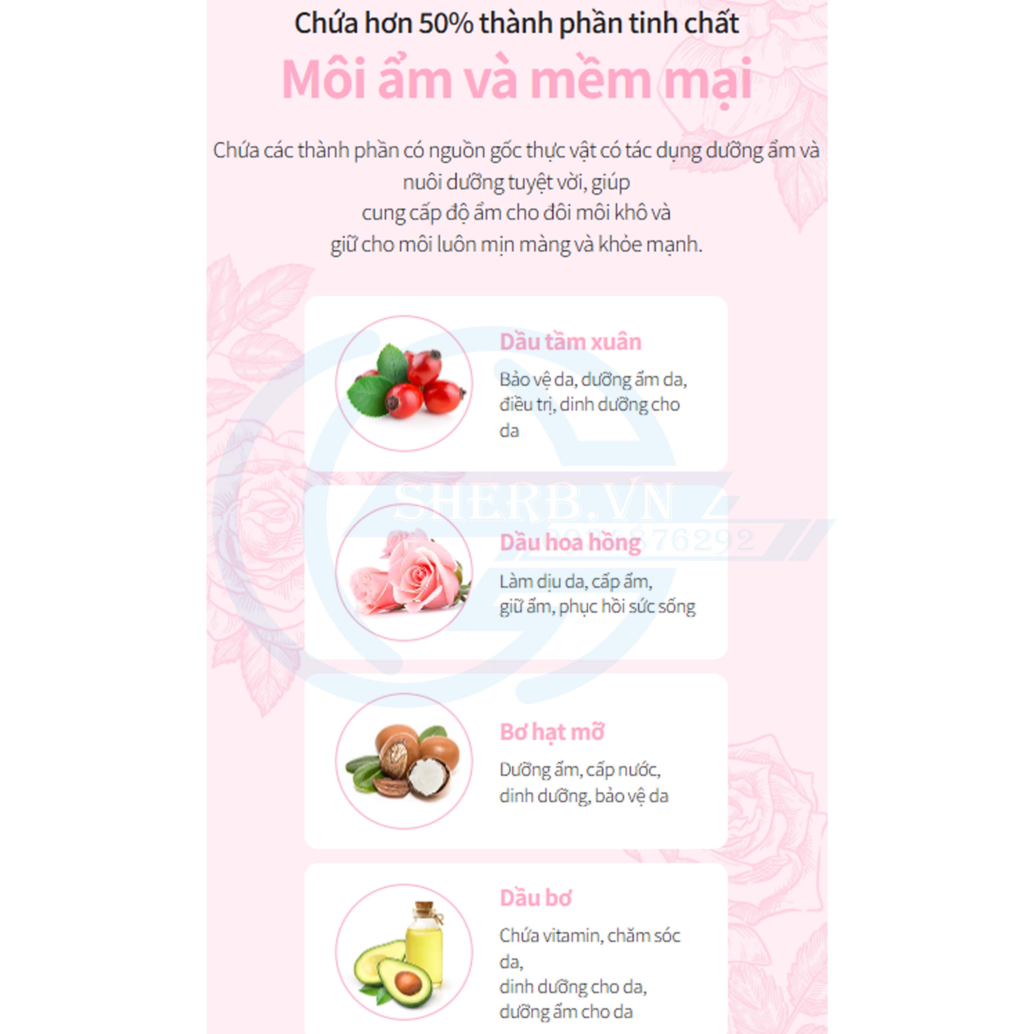 [SHERB] Son dưỡng đổi màu Atomy Lip Glow