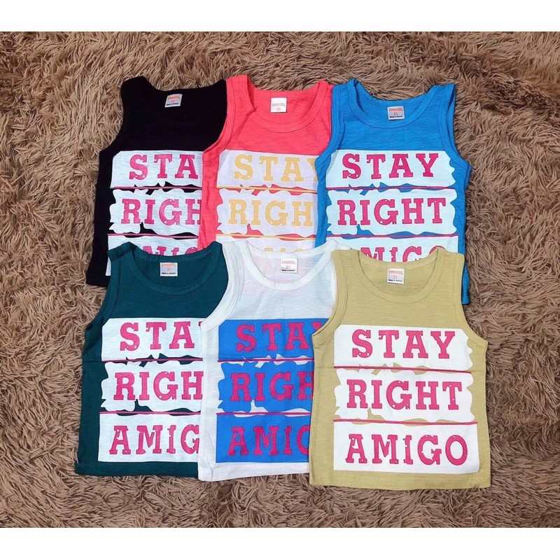 Áo Thun Ba Lỗ Cotton Xược Mỏng Mát Ngày Hè Cho Bé