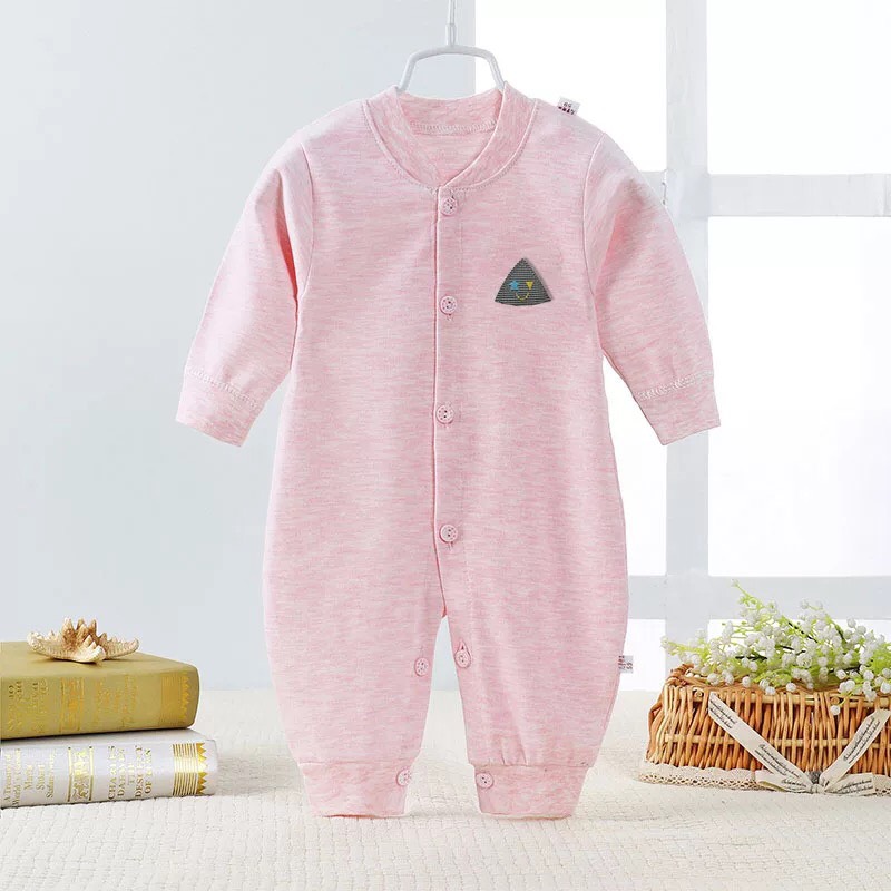 Bộ Body Dài Tay Liền Thân, Sleepsuit Cho Bé Sơ Sinh 05BDD