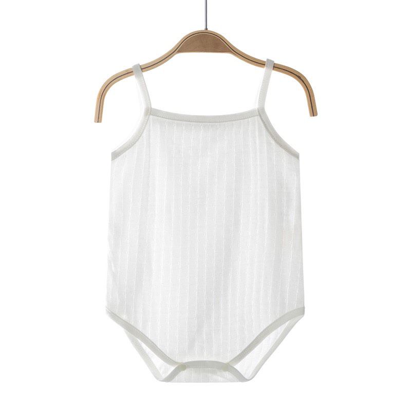 Body Chíp 2 Dây Cho Bé 0-2 Tuổi Cotton 100% Thoáng Mát Cho Bé