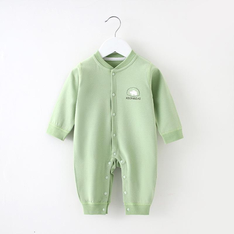 Bộ đồ liền thân dài tay thu đông cho bé sơ sinh 22BDD