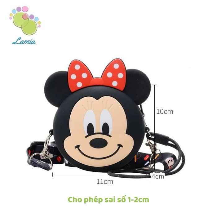 Túi Đeo Chéo Silicon Hình Thú Đáng Yêu Đựng Tiền Lì Xì Cho Bé Trai, Bé Gái