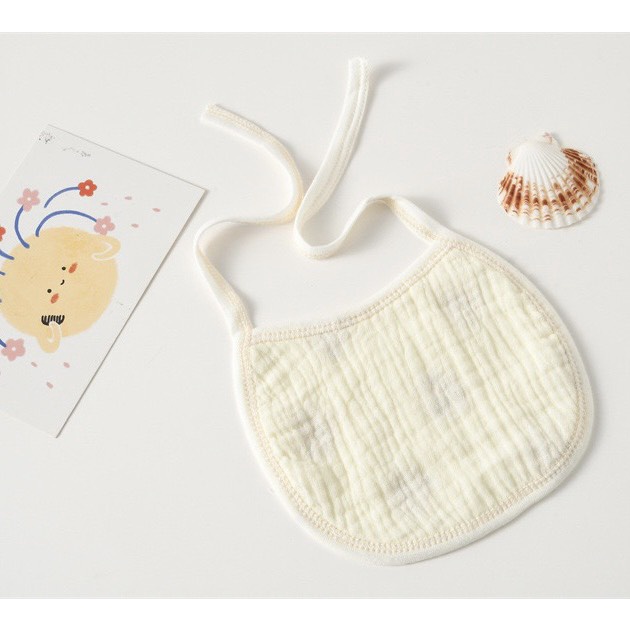 Yếm Xô Sơ Sinh Set 5 Chiếc Yếm Dãi Nhiều Họa Tiết Đáng Yêu Cho Bé 𝐘𝐗𝟒𝐋