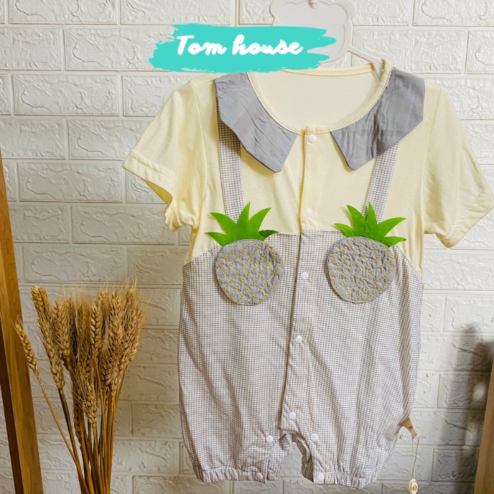 Bộ Đồ Liên Thân Body Đùi Hè Mỏng Mát Phong Cách Tiểu Thư Cho Bé Gái