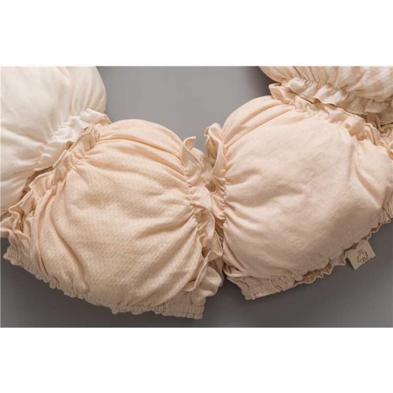 Quần Lót Mặc Ngoài Bỉm Cho Bé Gái Chất Cotton Organic Hữu Cơ Tự Nhiên An Toàn Cho Trẻ Nhỏ