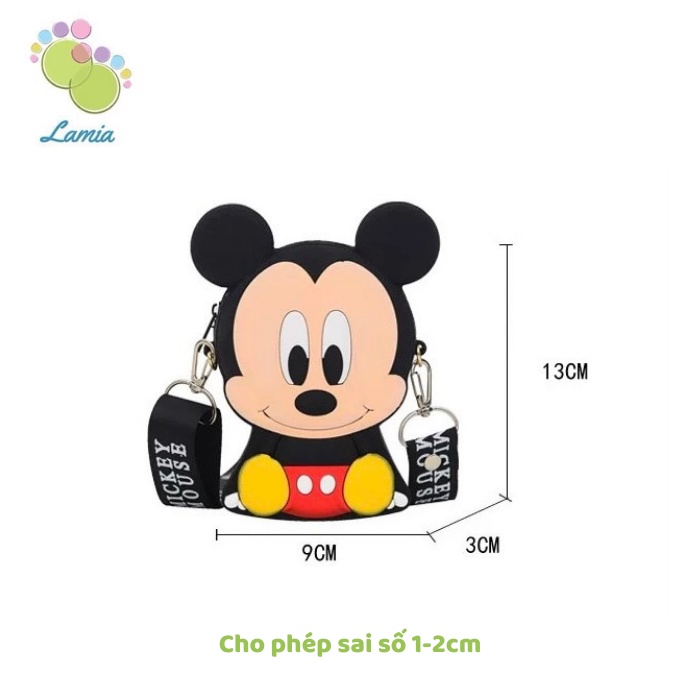 Túi Đeo Chéo Silicon Hình Thú Đáng Yêu Đựng Tiền Lì Xì Cho Bé Trai, Bé Gái