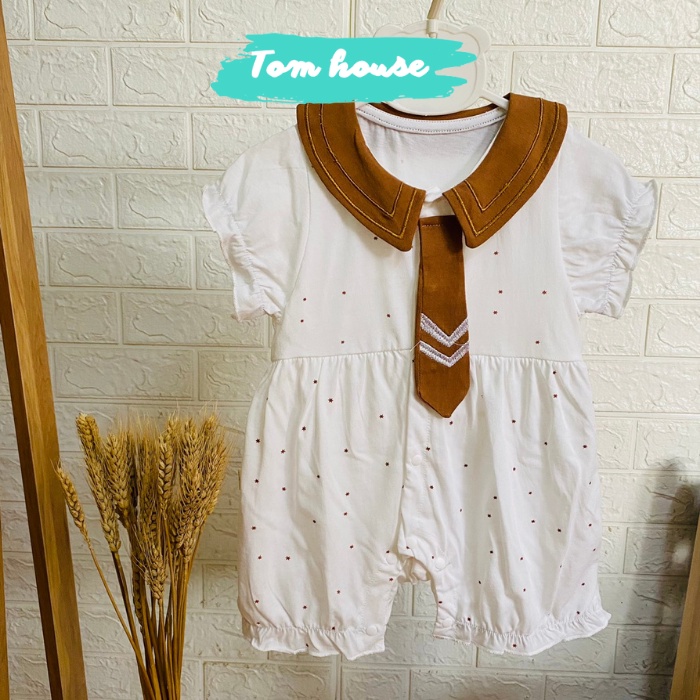 Bộ Đồ Liên Thân Body Đùi Hè Mỏng Mát Phong Cách Tiểu Thư Cho Bé Gái