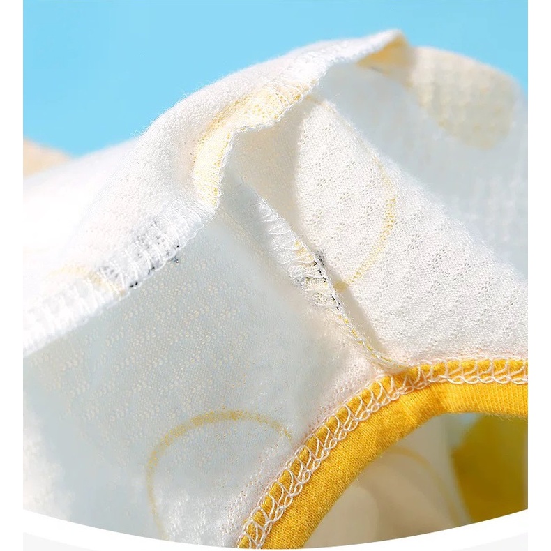Bodysuits Cộc Tay Mùa Hè Cotton Thoáng Mát Mùa Hè Cho Bé Trai, Bé Gái 01BDS