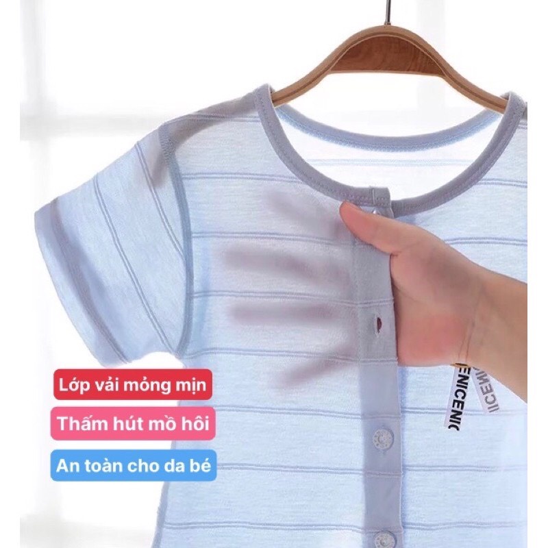 Body Đùi Hè Quảng Châu Chất Mỏng Mát Cho Bé Trai, Bé Gái