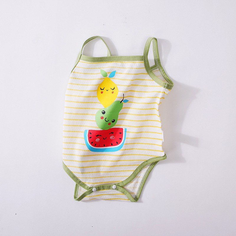 BODYSUIT 2 DÂY MÙA HÈ VẢI THÔNG HƠI MỎNG MÁT CHO BÉ TRAI BÉ GÁI 𝟏𝟑𝐁𝐃𝐒𝟐𝐃