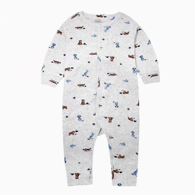 Sleepsuit Dài Tay Thu Đông Không Bàn Cho Bé Sơ Sinh 𝟐𝟑𝐁𝐃𝐃