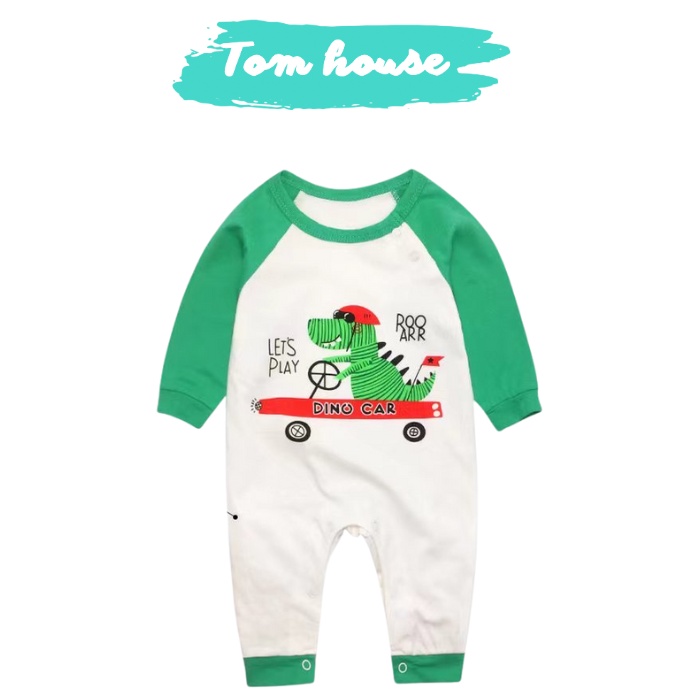 Bộ Liền Thân Hình Thú Ngộ Nghĩnh 100% Cotton 09BDD