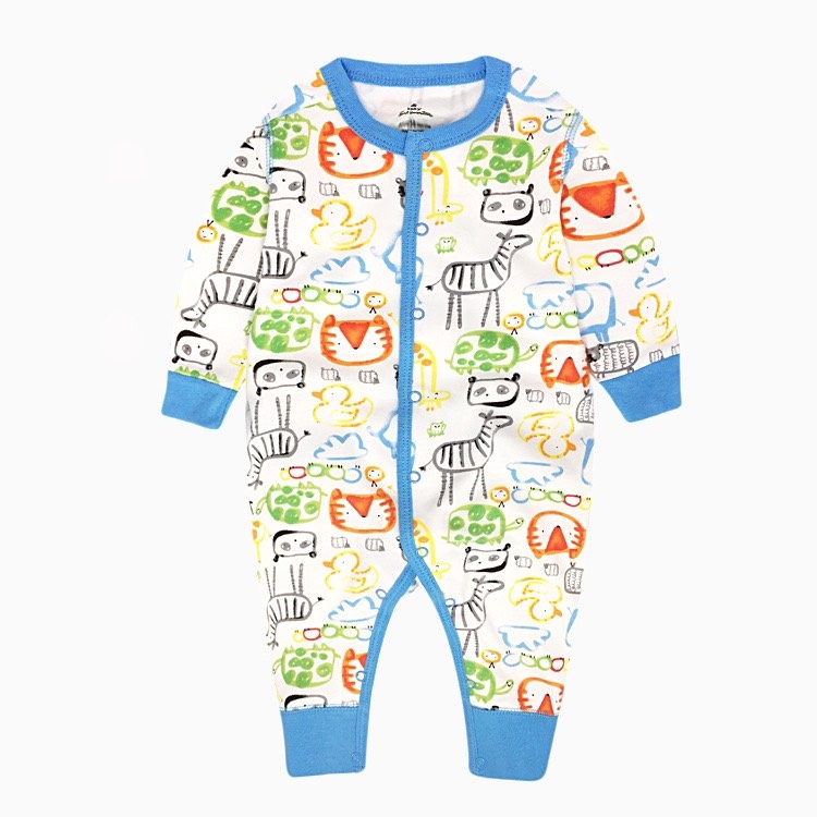 Sleepsuit Dài Tay Thu Đông Không Bàn Cho Bé Sơ Sinh 𝟐𝟑𝐁𝐃𝐃