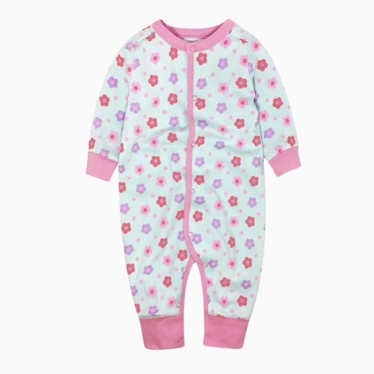 Sleepsuit Dài Tay Thu Đông Không Bàn Cho Bé Sơ Sinh 𝟐𝟑𝐁𝐃𝐃