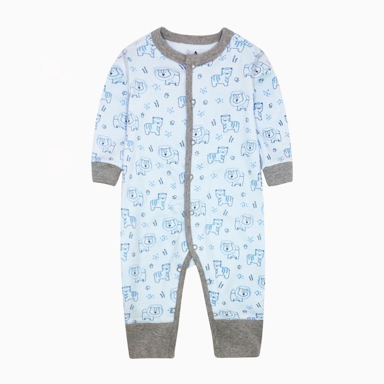 Sleepsuit Dài Tay Thu Đông Không Bàn Cho Bé Sơ Sinh 𝟐𝟑𝐁𝐃𝐃