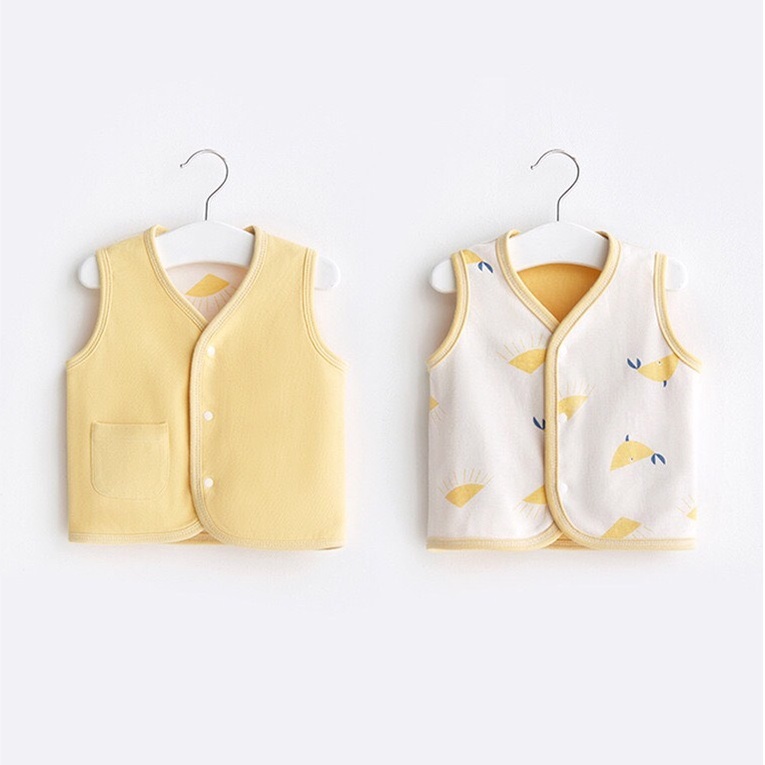 Áo Gile Cotton 2 Mặt Cho Bé Hàng Quảng Châu Cao Cấp 𝐆𝐋𝟐𝐌