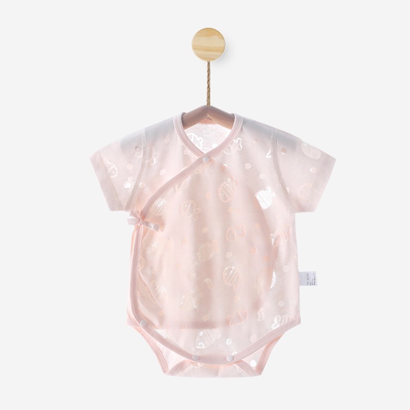 Bộ Bodysuit Cộc Tay Thông Hơi Hè Mỏng Mát Cho Bé Sơ Sinh 𝟏𝟓𝐁𝐃𝐒