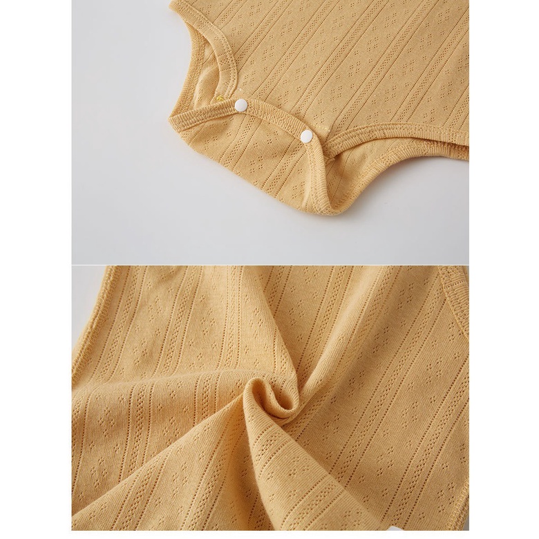 Quần áo cho trẻ sơ sinh Bodysuit 2 dây mùa hè hình thú cho bé 𝟎𝟖𝐁𝐃𝐒𝟐𝐃