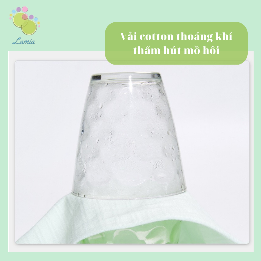 Bộ Đồ Hè Cộc Tay Cúc Giữa Cho Bé Trai Bé Gái Sơ Sinh 03BH